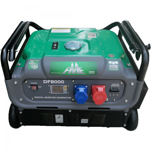 7500W Inverter Notstromaggregat FME DF-8000 mit 230V & 400V – DualFuel – Benzin o. LPG