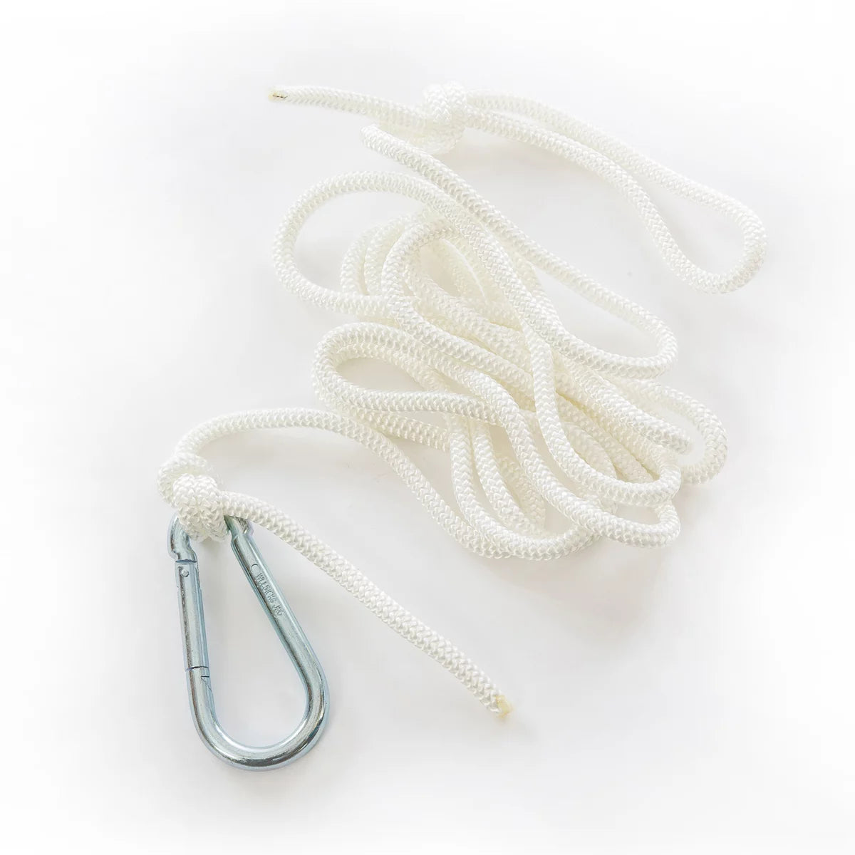 CORDA & CORDINJO – wetterfeste Aufhängeseile für Hängematten, 2,5 m & 5 m, mit Karabiner und Schlaufe