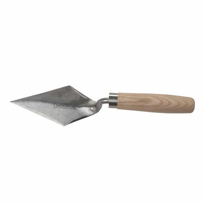 Sneeboer Archäologenkelle mit 5,50 cm Edelstahlklinge und 11 cm Eschenholzgriff, Gesamtlänge 23 cm
