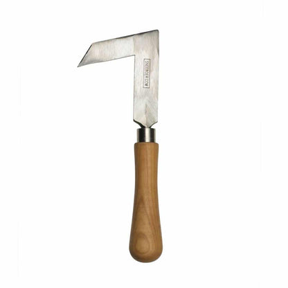 Sneeboer Fugenkratzer 3 mit 2,20 cm Edelstahlklinge und 14 cm Kirschenholzgriff, Gesamtlänge 25 cm
