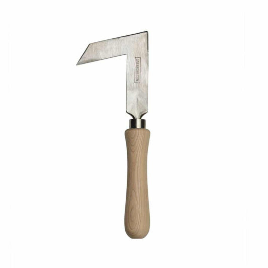 Sneeboer Fugenkratzer 4 mit 2,20 cm Edelstahlklinge und 14 cm Eschenholzgriff, Gesamtlänge 25 cm
