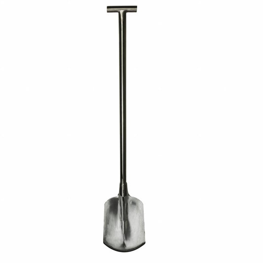 Sneeboer Holländische Sandschaufel mit 20 cm Edelstahlklinge und 90 cm Edelstahlgriff, Gesamtlänge 116 cm
