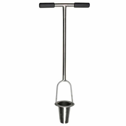 Sneeboer Kartoffelpflanzer mit 9 cm Edelstahlklinge und 61 cm Stiel, Gesamtlänge 90 cm
