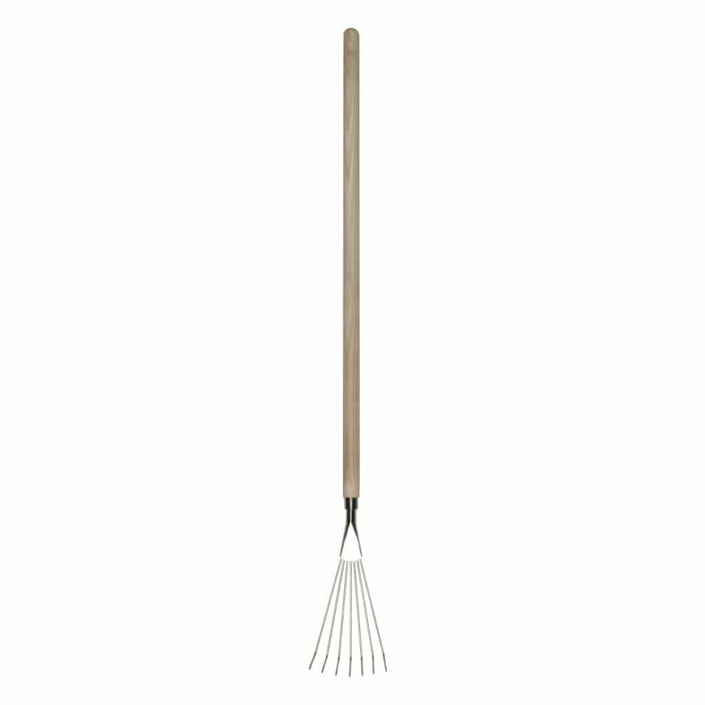 Sneeboer Kinder-Laubbesen mit 11 cm Edelstahlklinge und 75 cm Eschenholzgriff, Gesamtlänge 101 cm

