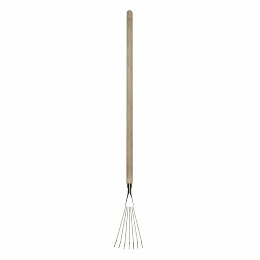 Sneeboer Kinder-Laubbesen mit 11 cm Edelstahlklinge und 75 cm Eschenholzgriff, Gesamtlänge 101 cm
