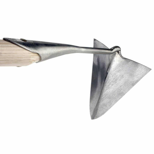 Sneeboer Pflanzgerät 2 mit 13,50 cm Edelstahlklinge und 155 cm Eschenholzgriff, Gesamtlänge 170 cm
