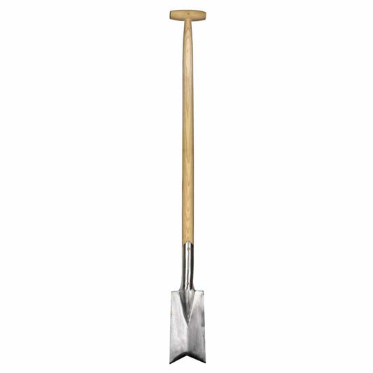 Sneeboer Pflanzspaten mit 11 cm Edelstahlklinge und 90 cm Eschenholzgriff, Gesamtlänge 110 cm
