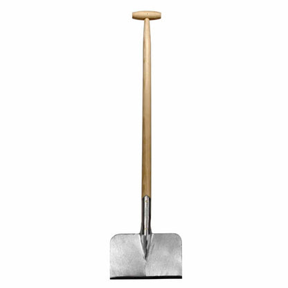 Sneeboer Rasenkantenschaufel mit 28 cm Edelstahlklinge und 90 cm Eschenholzgriff, Gesamtlänge 105 cm
