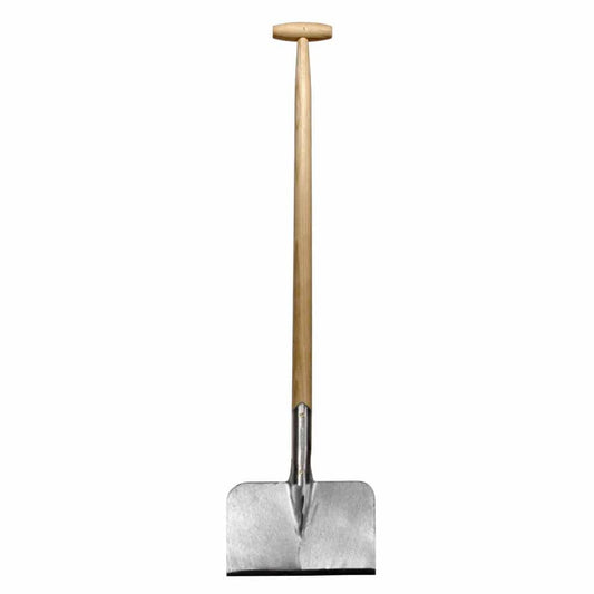 Sneeboer Rasenkantenschaufel mit 28 cm Edelstahlklinge und 90 cm Eschenholzgriff, Gesamtlänge 105 cm
