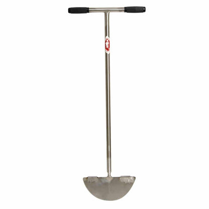Sneeboer Rasenkantenstecher mit 25 cm Edelstahlklinge und 80 cm Stiel, Gesamtlänge 92 cm
