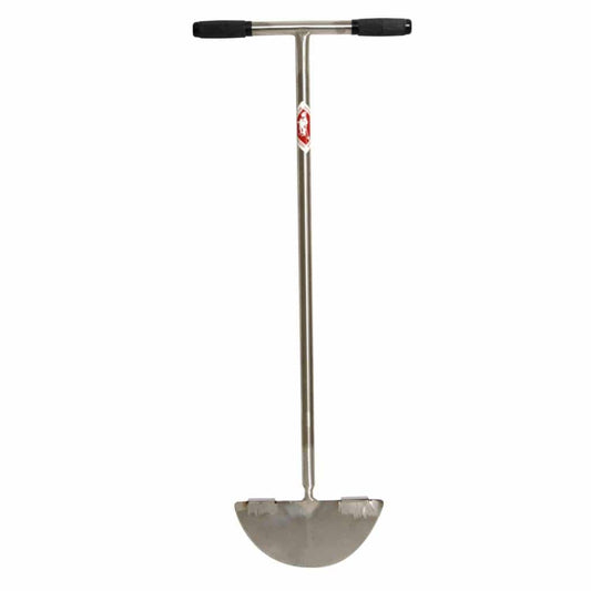 Sneeboer Rasenkantenstecher mit 25 cm Edelstahlklinge und 80 cm Stiel, Gesamtlänge 92 cm
