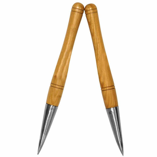 Sneeboer Schnurgerät 2 mit 25,5 cm Kirschenholzgriff, Gesamtlänge 38,5 cm
