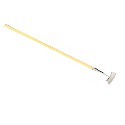 Sneeboer Schuffel Luxe mit 12,5 cm Edelstahlklinge und 145 cm Eschenholzgriff, Gesamtlänge 165 cm
