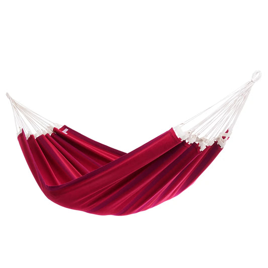 tuchhaengematte in amora rot